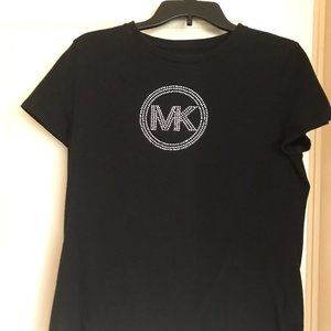 Michael Kors Black t-shirt with decorative stones